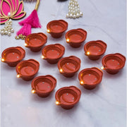 Water Sensor Diya For Home Decor Festivals Decoration Floating Led Light Diya Diwali(Pack Of 6) 836