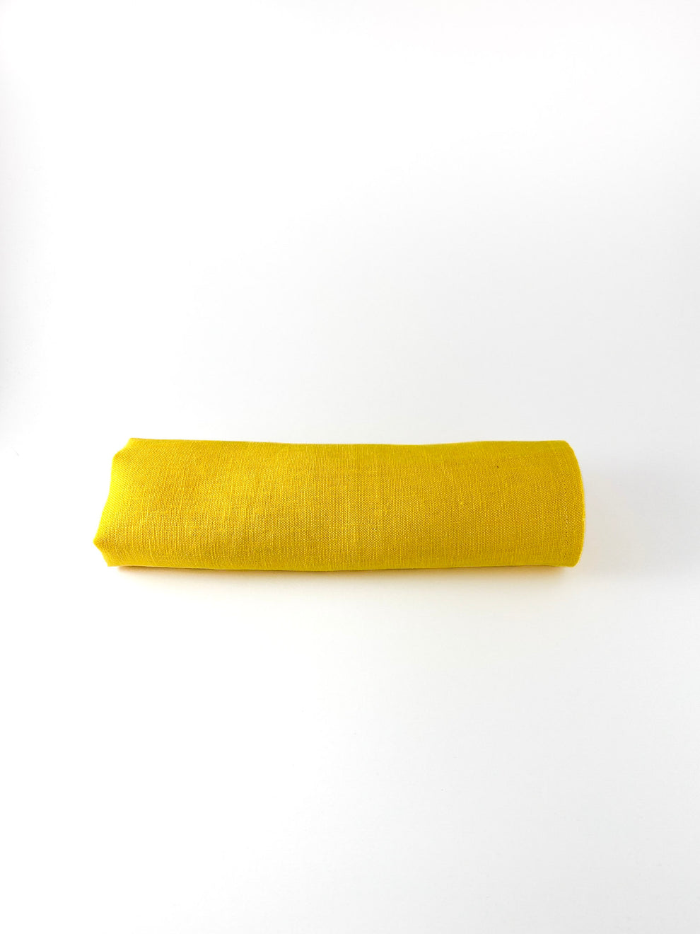 Yellow Linen Napkin Set-2