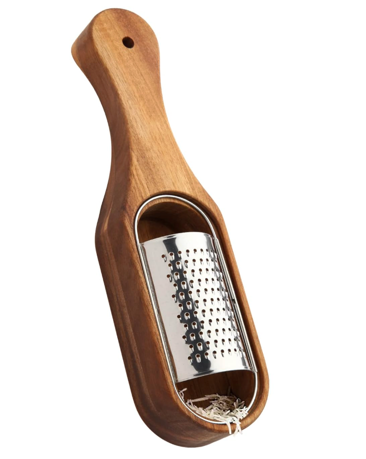 Wood Handle Cheese Grater