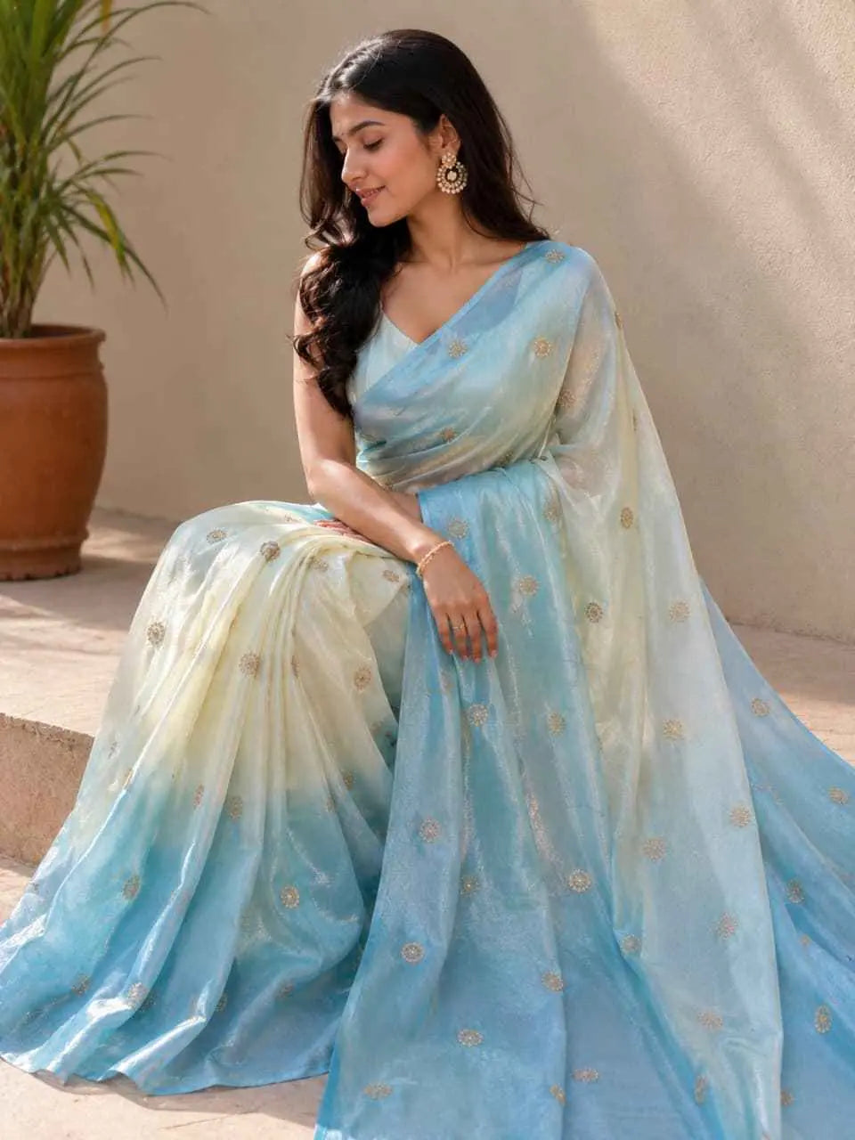 NEELEGULAB FANDY SILK SAREE Ganpati