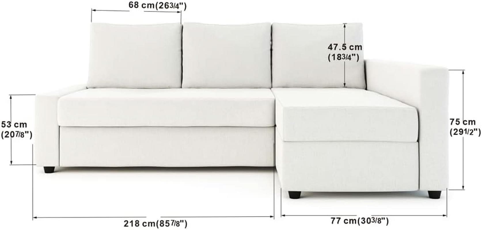 Friheten Slipcover Pink Snug Fit For Ikea Friheten Chaise-1