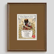 Retro Poster Cat Wall Art