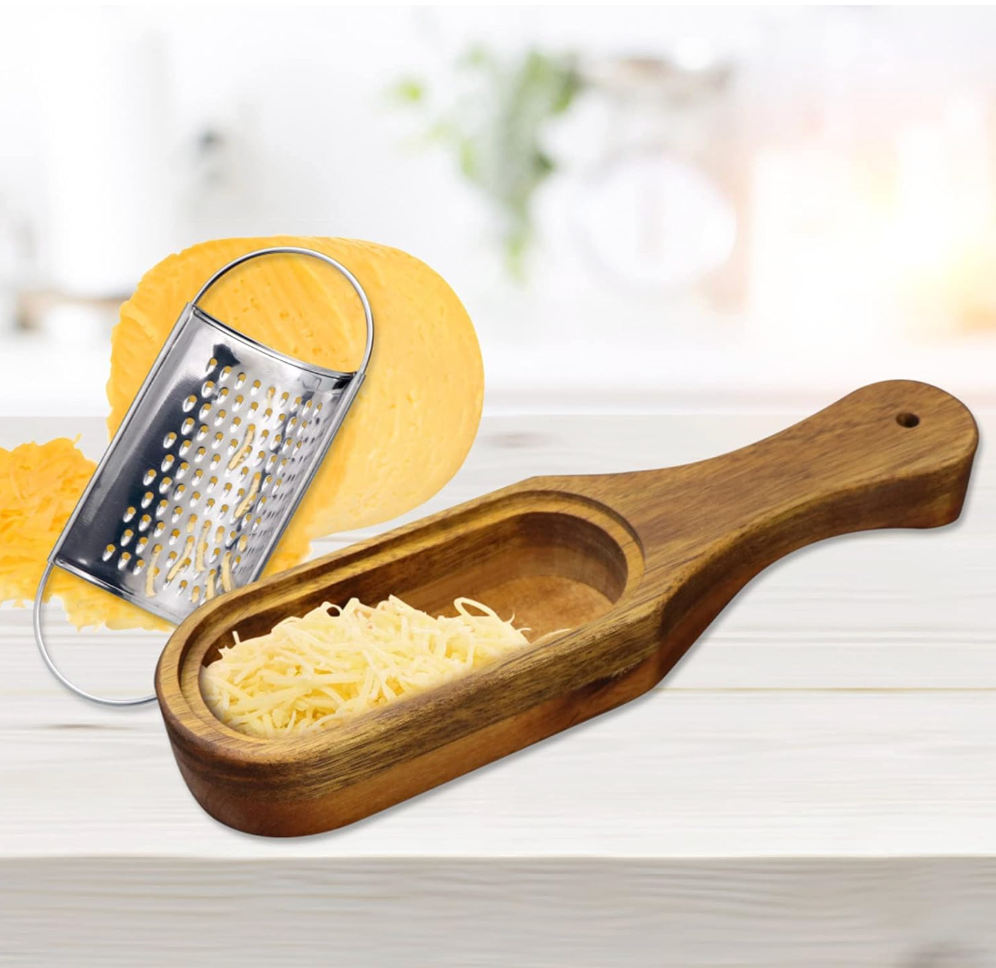 Wood Handle Cheese Grater
