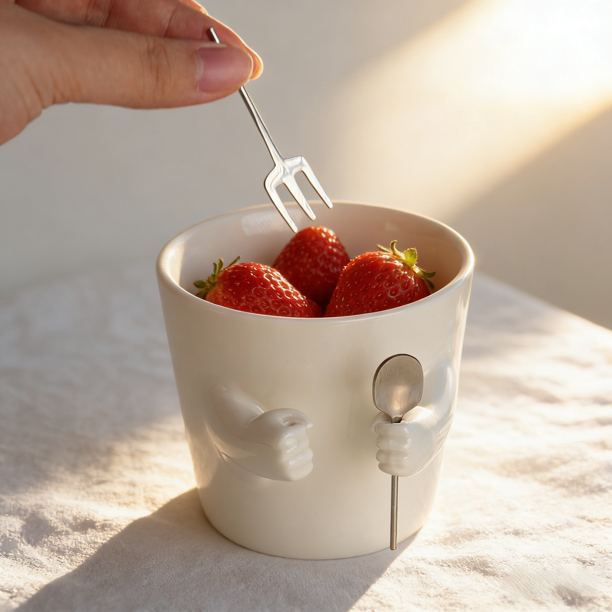 Helping Hands Ceramic Mug