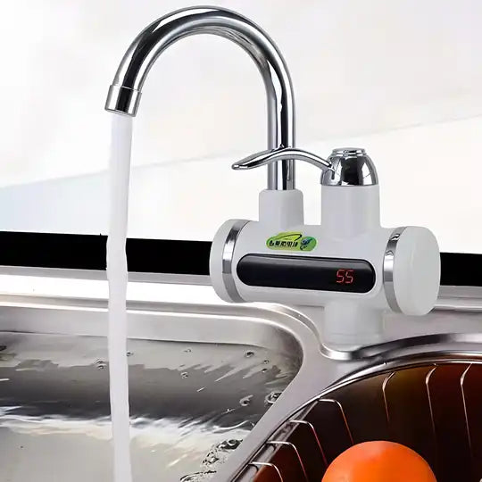 Instant Water Heater Electric Faucet Kitchen/Bathroom Hot Water Heating Tap Tankless