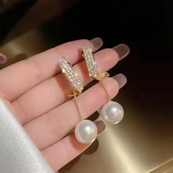 Pearl Drop & Dangler Earring - Sori Style SORI STYLE