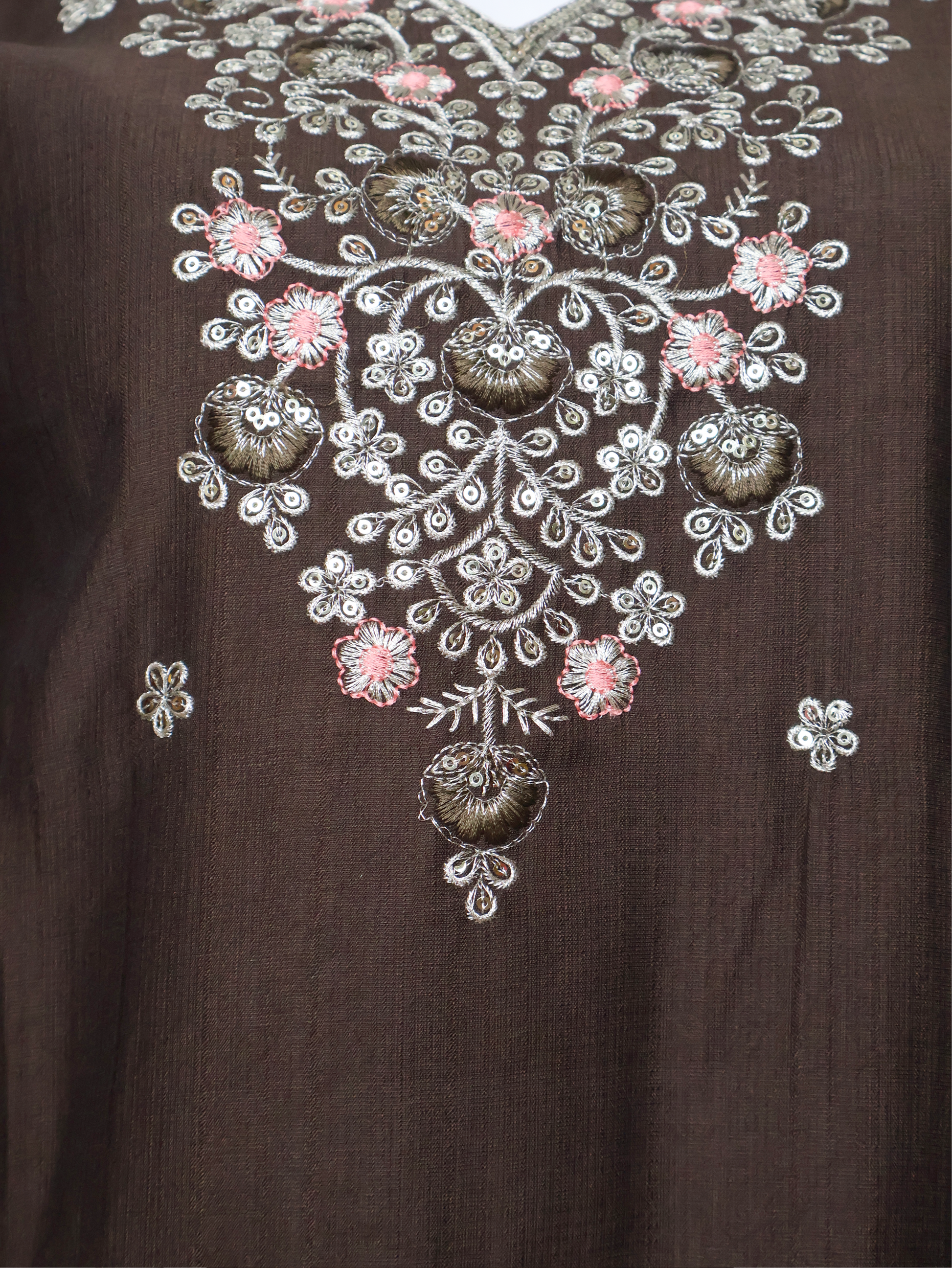 Cotton Kurti with Beautifully Embroidered Neckline-2