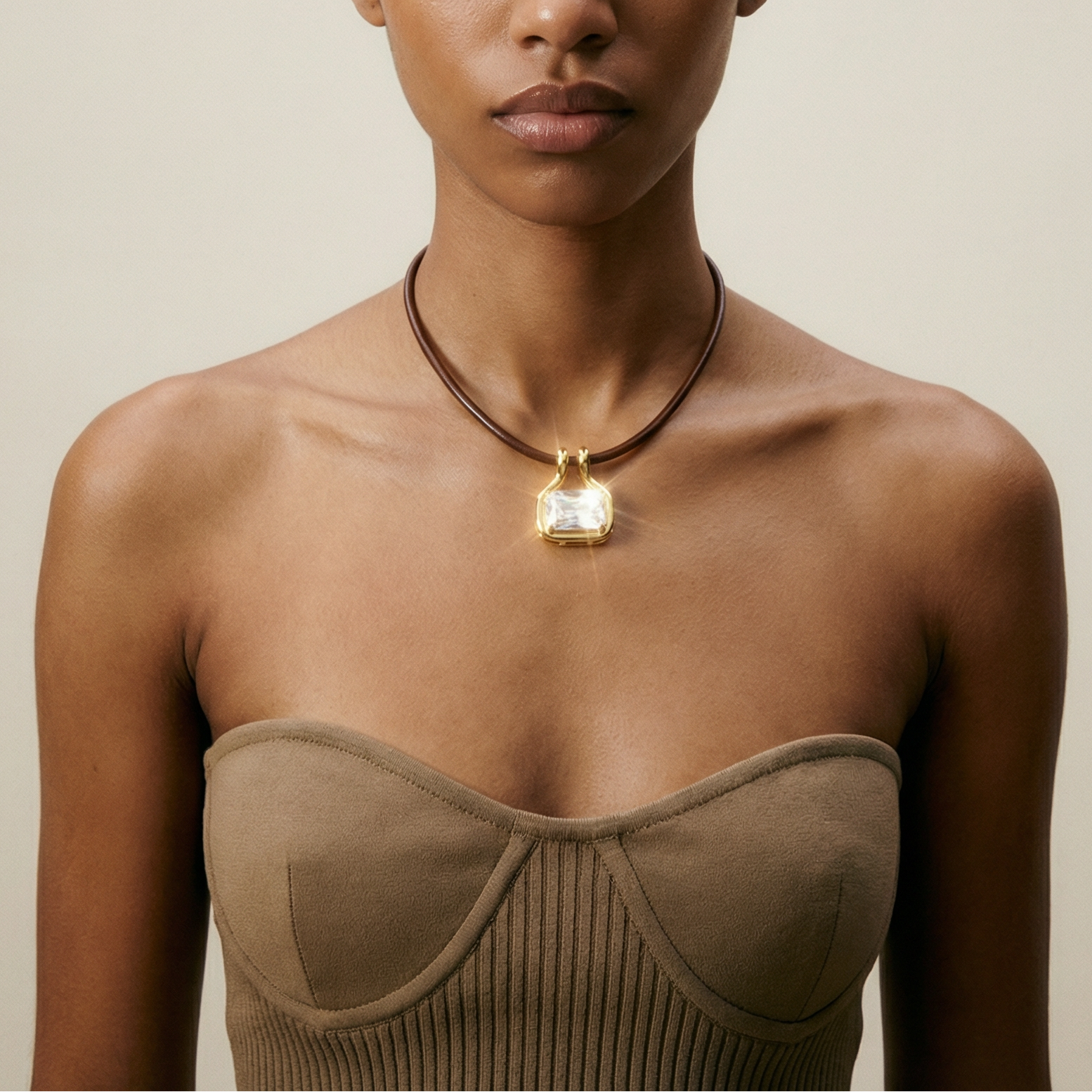 Naia Gem Pendant Necklace