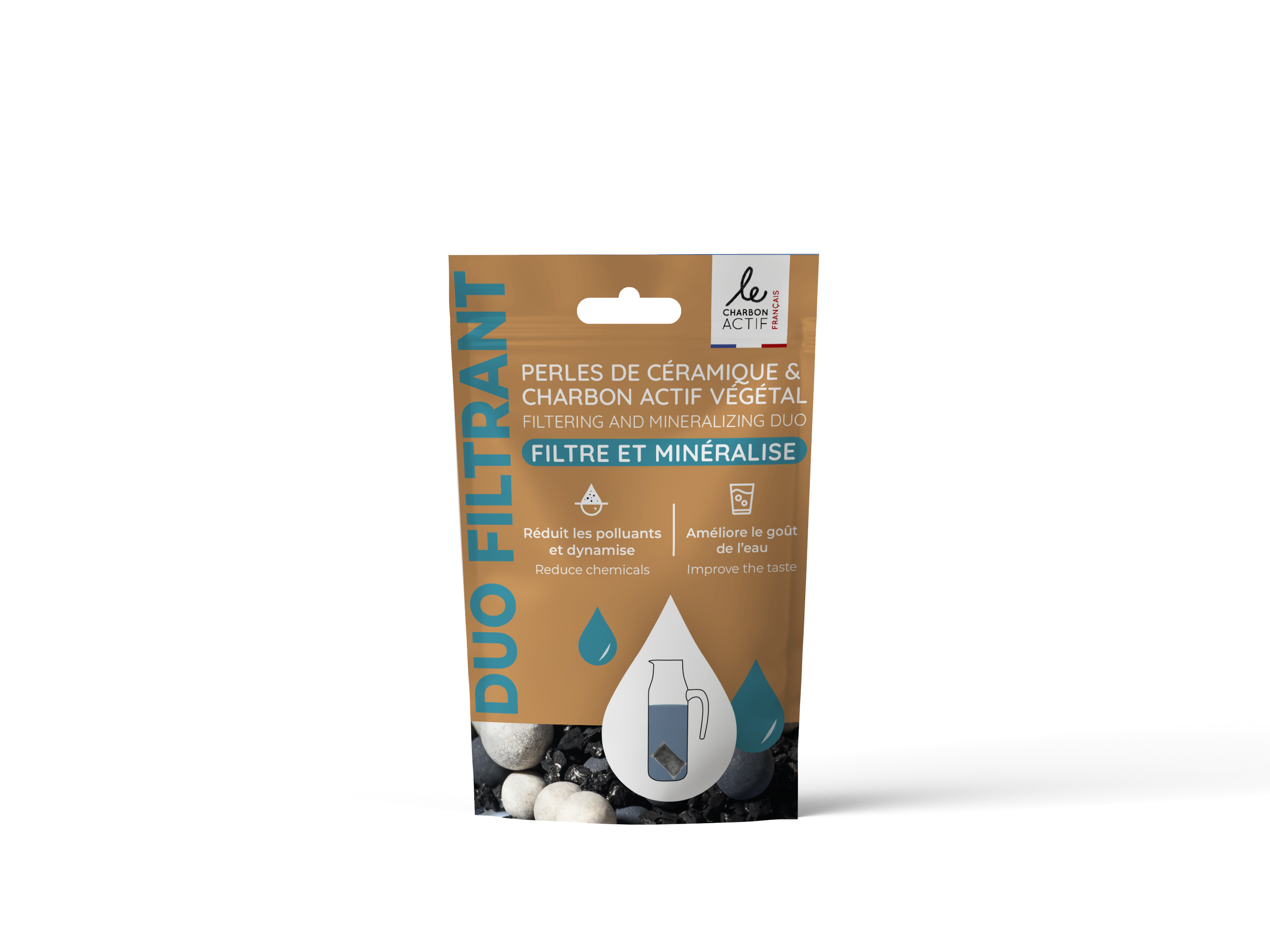 Ceramic & Activated Charcoal Dual Water Filter Set