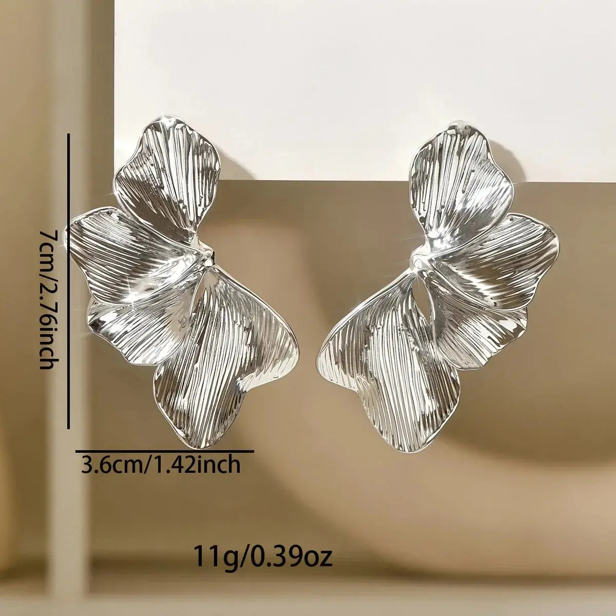 Elegant Leaf Stud Earrings for Everyday Grace SORI STYLE