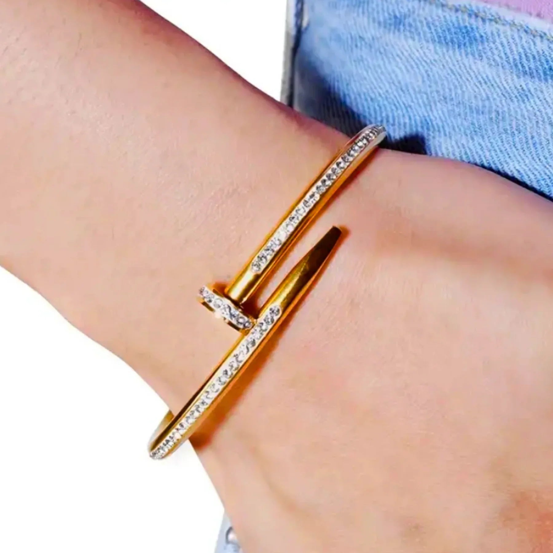Nail Diamond Bracelet - Sori Style