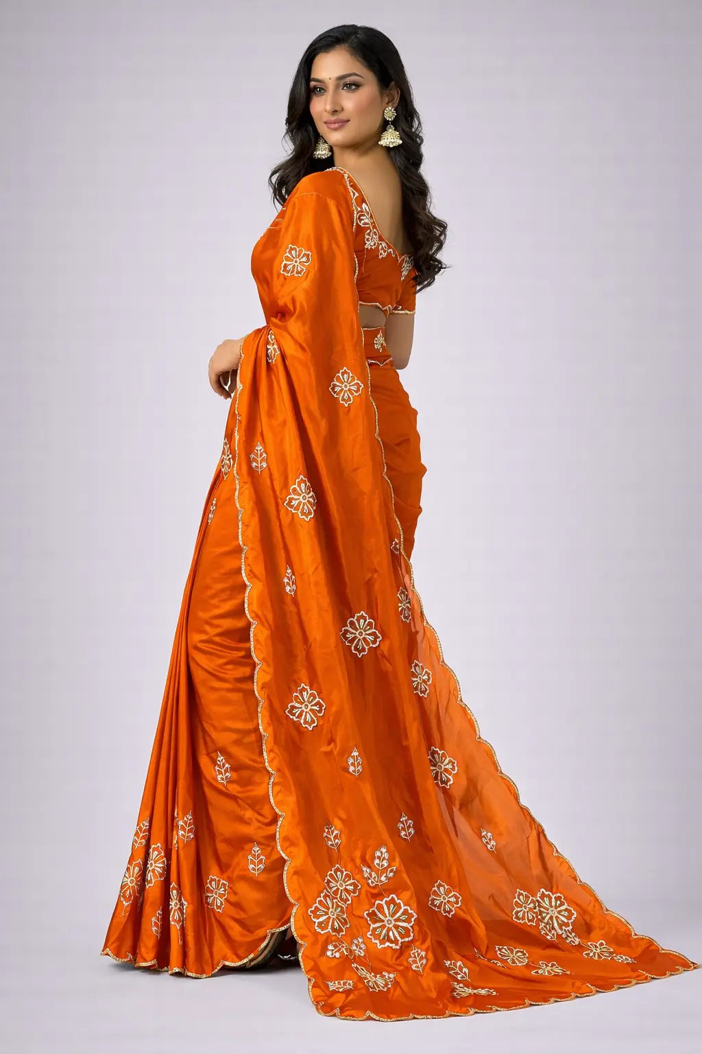 KesariRoop Khatli Handcrafted Silk Saree Ganpati