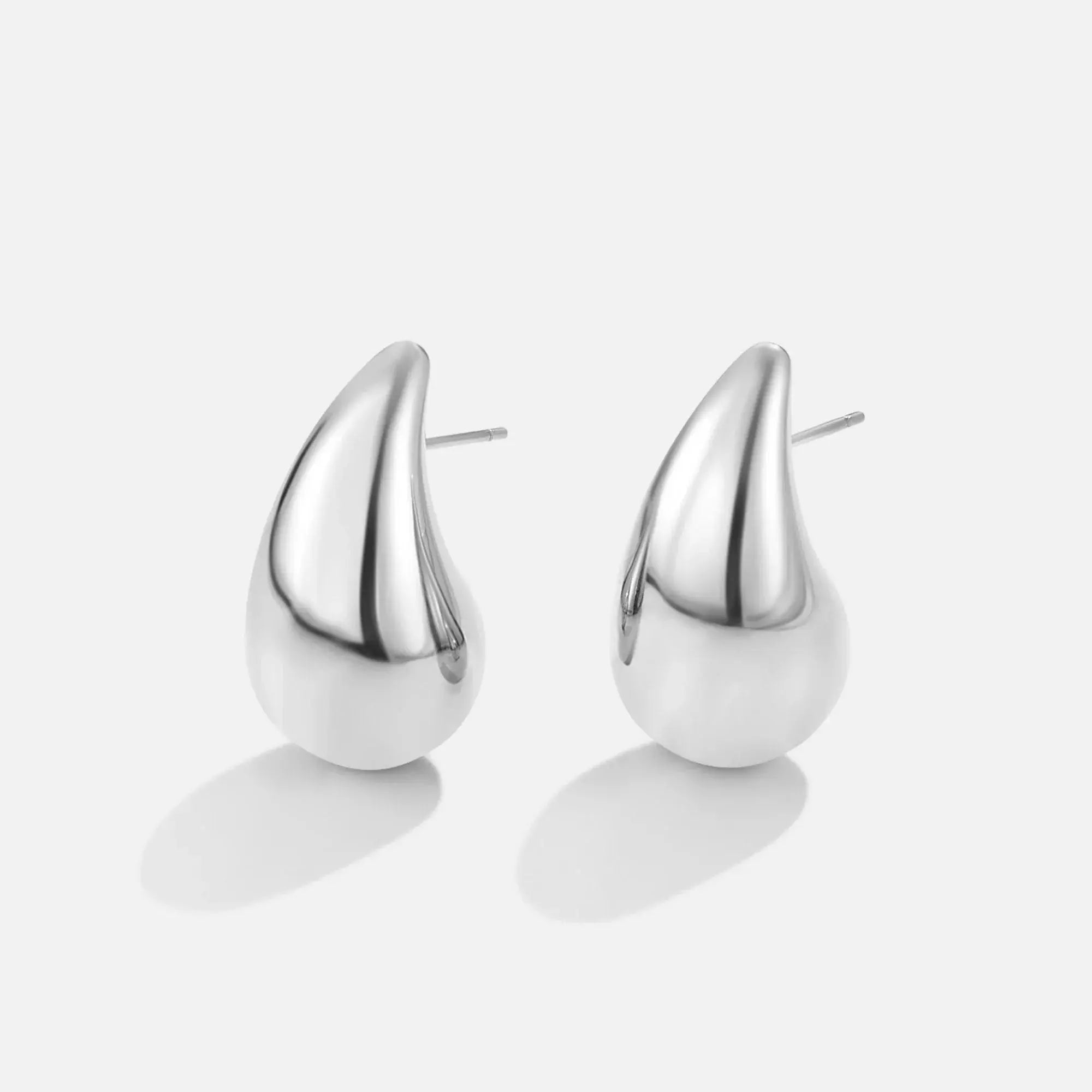 Sterling Silver Teardrop Earrings SORI STYLE