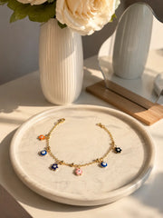 Lucky Charm Evil Eye Bracelet Yooneck