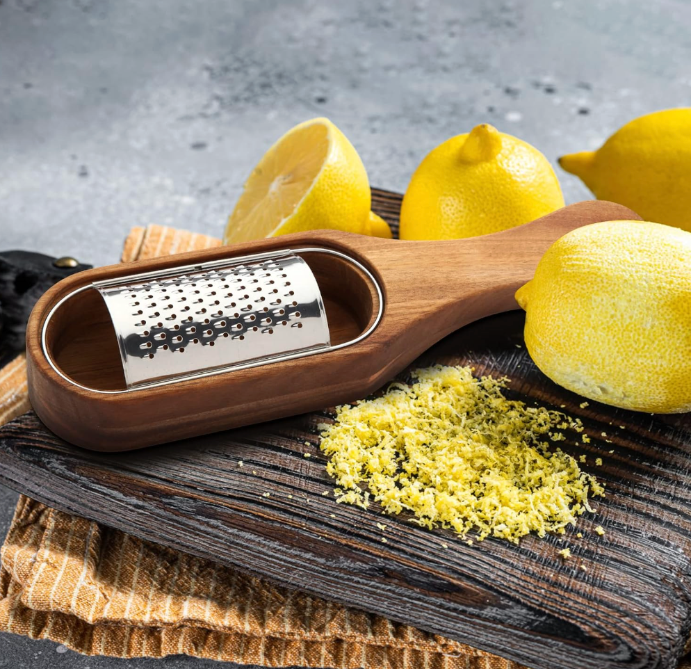 Wood Handle Cheese Grater