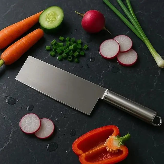 Knife for Kitchen Use 1 Pc – Stainless Steel Vegetable Cleaver Knife 16699