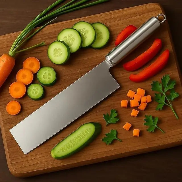 Knife for Kitchen Use 1 Pc – Stainless Steel Vegetable Cleaver Knife 16699