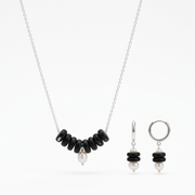 Dalmatian Necklace & Earrings Set