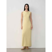 Fireladyfur Women's Merino Wool Knit Dress"Island Letters"