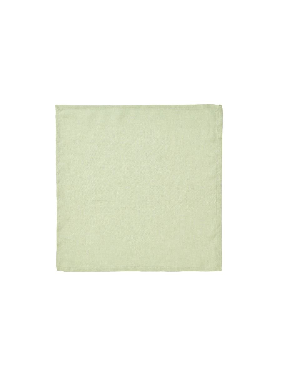 Sea Green Linen Napkin Set-1