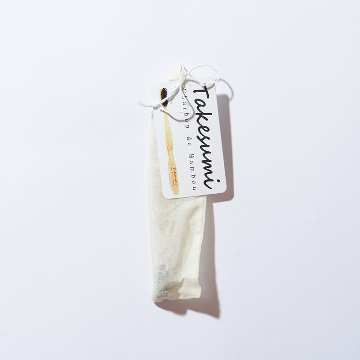 Bamboo Charcoal Infused Toothbrush by Takesumi