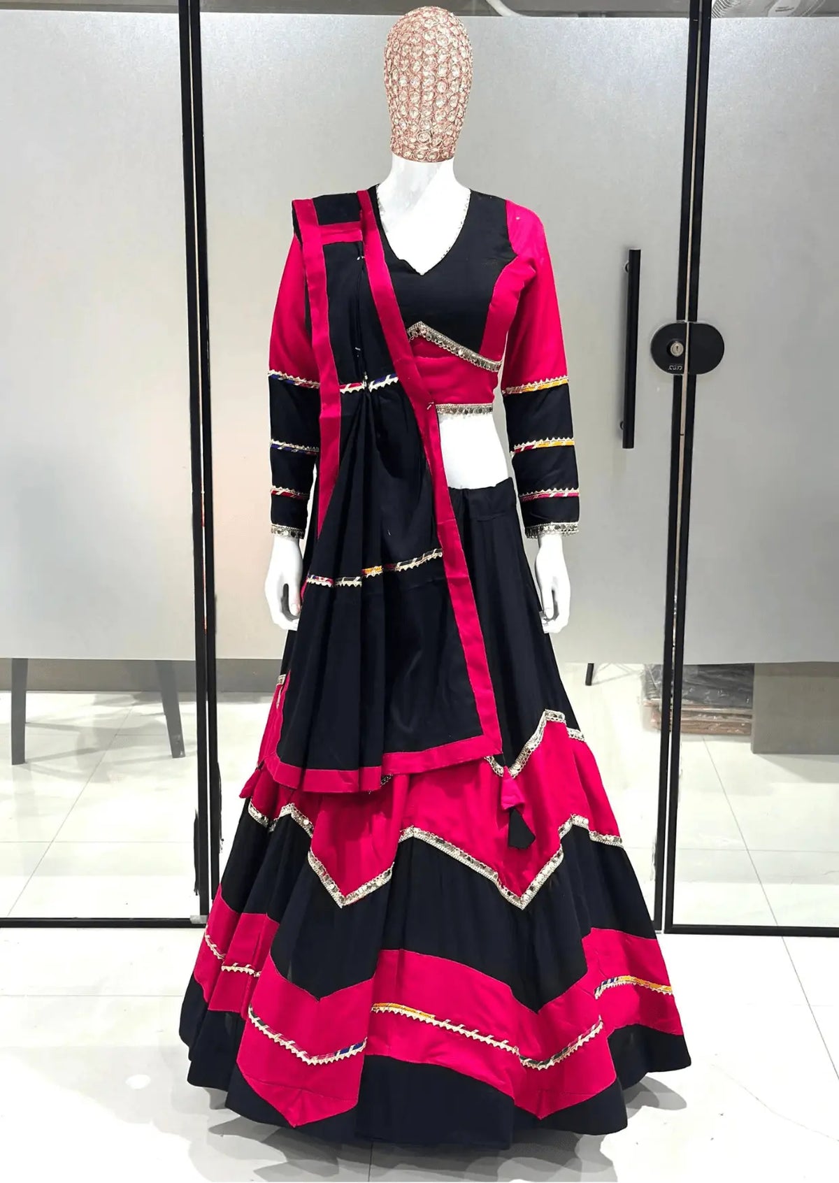 Rangrez Rayon Cotton Lehenga Set Yooneck