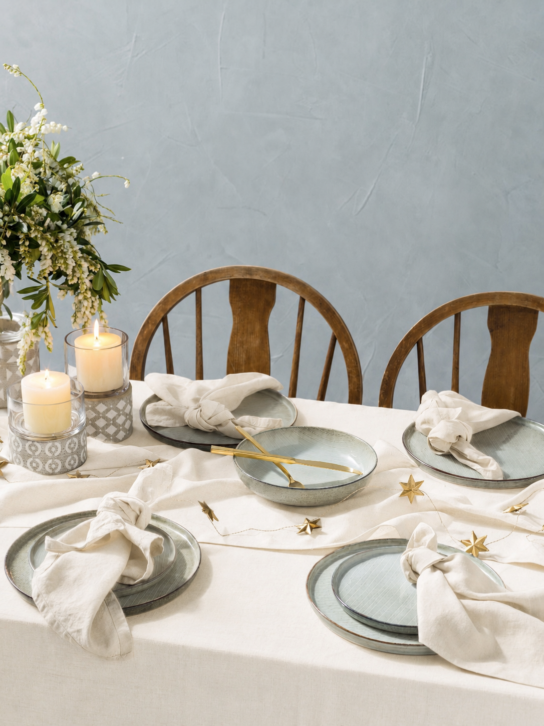 Ivory Linen Table Cloth (syncee)-3
