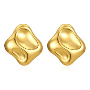 Chunky Stud Earrings - Bold & Stylish Statement Jewelry SORI STYLE